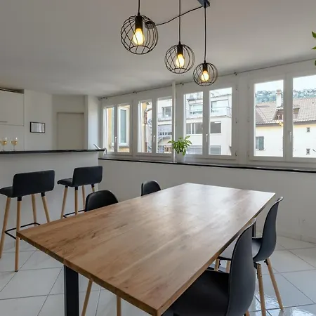 Apartment In The City Center With Free Parking Biel Exterior photo